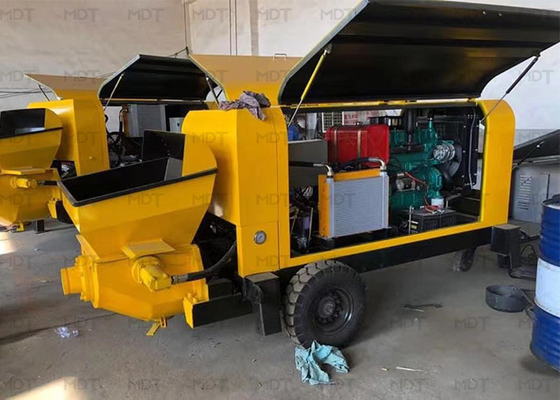 Bomba de lechada de hormigón montada sobre remolque de 15 m³/h MEGA DRILLTECH