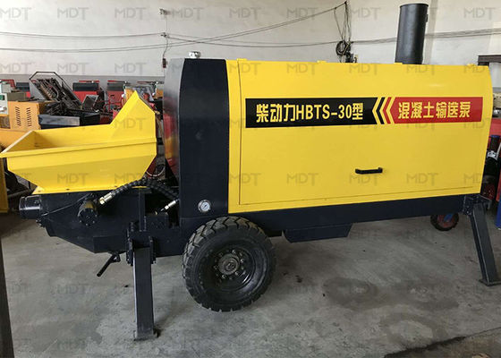 Calidad  MDT-30 Small Shotcrete Machine Trailer Mounted Concrete Pump fábrica