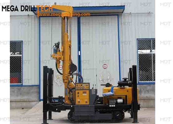 Tipo hidráulico perforación bien Rig Multifunctional de la correa eslabonada MDT260