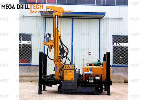 Tipo hidráulico perforación bien Rig Multifunctional de la correa eslabonada MDT260