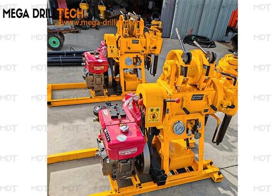 Plataforma de perforación portátil de la ingeniería de MDT-60 los 60m para la investigación de suelo