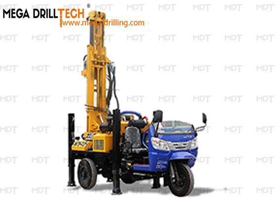 Excavadora portátil con motor hidráulico para pozos de agua