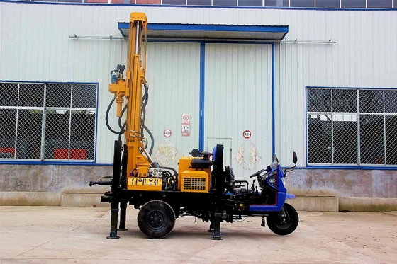 Excavadora portátil con motor hidráulico para pozos de agua