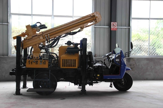 Excavadora portátil con motor hidráulico para pozos de agua