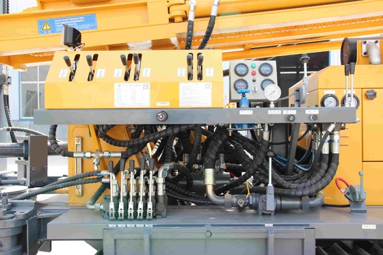 Equipo de perforación de pozos de agua portátil con motor turboalimentado Yuchai de 55 kW
