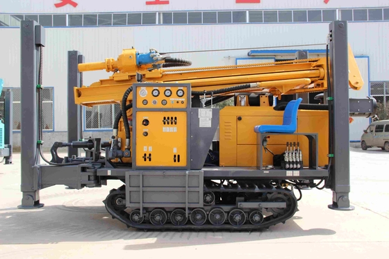 Máquina de perforación hidráulica de rastreo con motor turboalimentado Yuchai de 65 kW