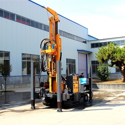 Máquina de perforación hidráulica de rastreo con motor turboalimentado Yuchai de 65 kW