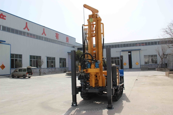 Máquina de perforación hidráulica de rastreo con motor turboalimentado Yuchai de 65 kW