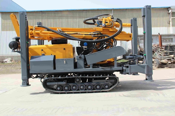 Máquina de perforación hidráulica de rastreo con motor turboalimentado Yuchai de 65 kW