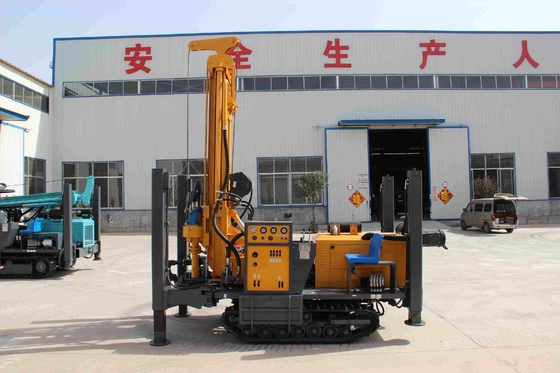 Máquina de perforación hidráulica de rastreo con motor turboalimentado Yuchai de 65 kW