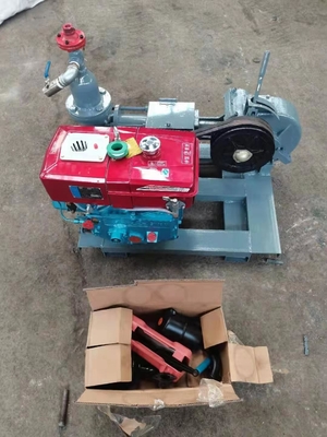 bomba de inyección de 8Kw 120L/Min Cement Grouting Pumps Grout tamaño pequeño