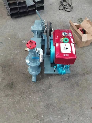 bomba de inyección de 8Kw 120L/Min Cement Grouting Pumps Grout tamaño pequeño