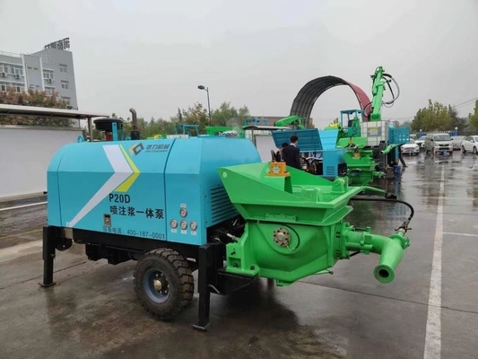 Máquina mezcladora de concreto de cemento hidráulico MDT-20D 42KW 22m3/H