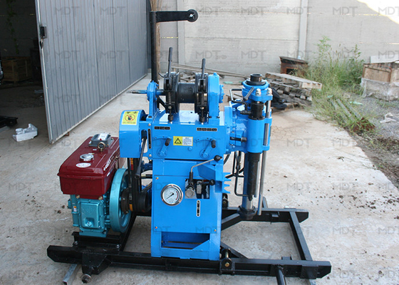 Máquina de perforación de geoingeniería rotativa y de percusión para pruebas y estudios de suelo