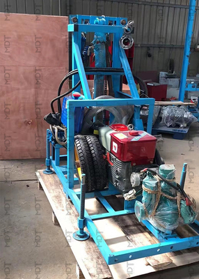 Máquina de perforación de pozos de agua portátil, compresor para perforación de pozos de agua, precio de la máquina de perforación de pozos hidráulicos
