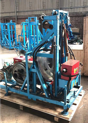 Máquina de perforación de pozos de agua portátil, compresor para perforación de pozos de agua, precio de la máquina de perforación de pozos hidráulicos