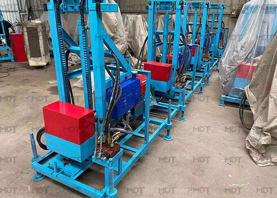 Máquina de perforación de pozos de agua portátil, compresor para perforación de pozos de agua, precio de la máquina de perforación de pozos hidráulicos
