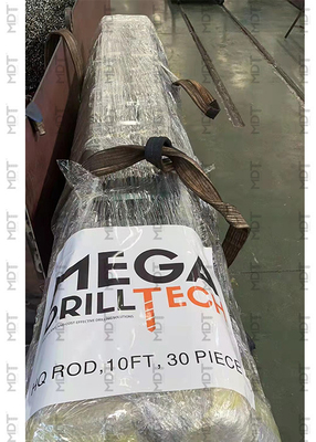 Barra de perforación del tubo de taladro del HQ PQ de AQ BQ NQ el 1.5m longitud de 3m para la construcción