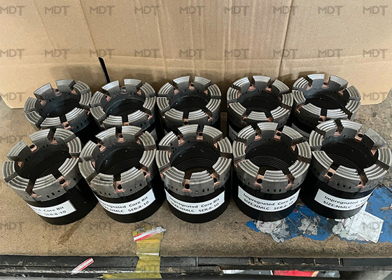 ISO9001 NMLC estándar BMLC NMLC HMLC impregnó a Diamond Core Bits For Granite
