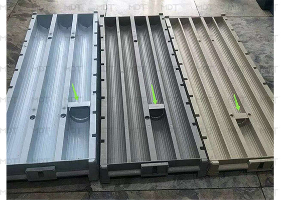 muestra de base de la longitud del 1m que almacena las cajas plásticas de la base del taladro de la caja de la base