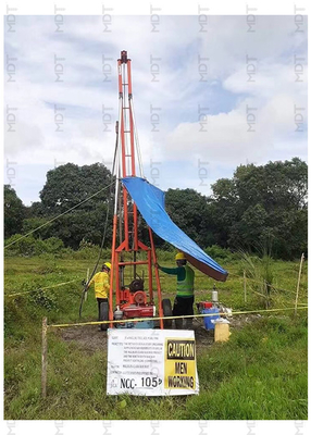 perforadora de la investigación del suelo del diámetro de 300m m para la exploración minera
