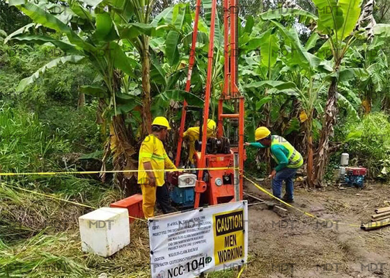 perforadora de la investigación del suelo del diámetro de 300m m para la exploración minera