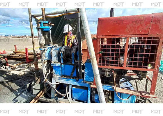 Perforación certificada ISO9001 de la plataforma de perforación los 200m del eje profundamente para la construcción