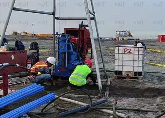 YBM mecanografíe la profundidad portátil de la perforadora los 200m del pozo para el ferrocarril