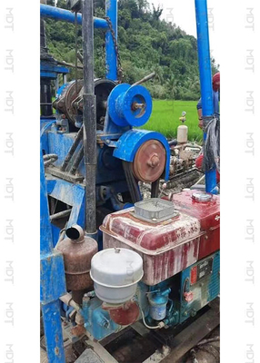 Plataforma de perforación de pozos de agua portátil MDT-150