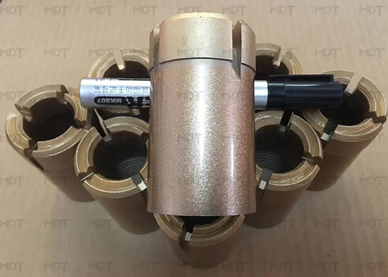 Juego de brocas de núcleo de diamante de perforación geotécnica Taladro de núcleo de diamante de 110 mm