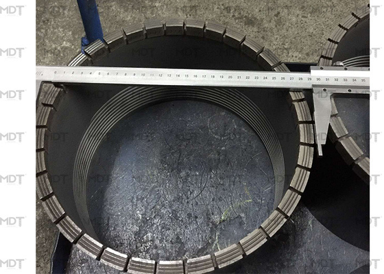 Diamond Core Bits Single Tupe impregnado 320m m para la roca y el suelo