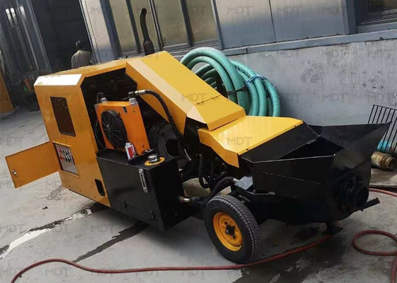 estándar universal amarillo de la máquina ISO9001 del mezclador concreto 380V