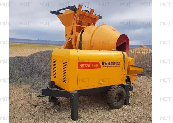Bomba de lechada de hormigón montada sobre remolque de 15 m³/h MEGA DRILLTECH