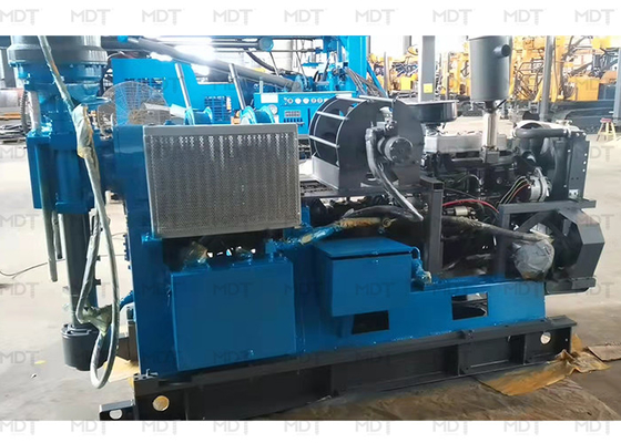 Plataforma de perforación de husillo geotécnico