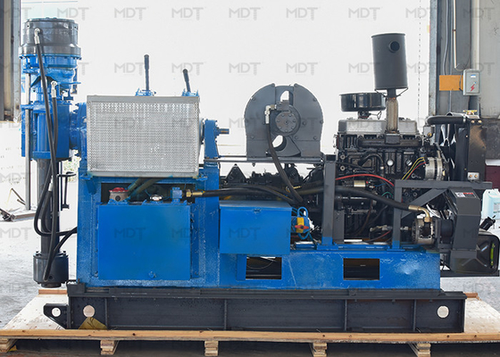 Barra de perforación portátil de la plataforma de perforación de la base de la capacidad 60KN 60m m