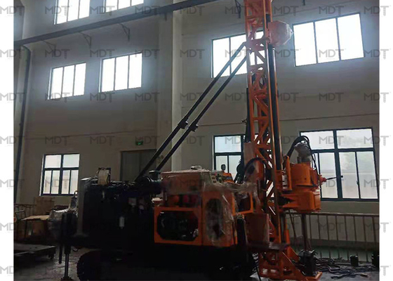 Tipo hidráulico acero de la rueda de la máquina de la exploración de explotación minera que llena