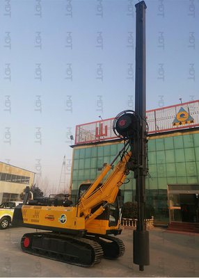 Máquina de viruta de 18 metros DTH, transición conveniente rotatoria de la máquina de viruta
