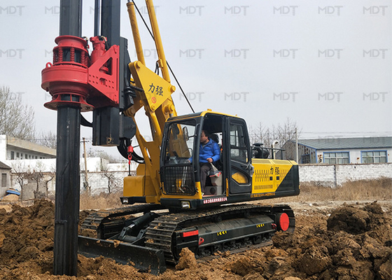 aparejo rotatorio hidráulico de la viruta de la profundidad de los 30m 86KW para la fundación