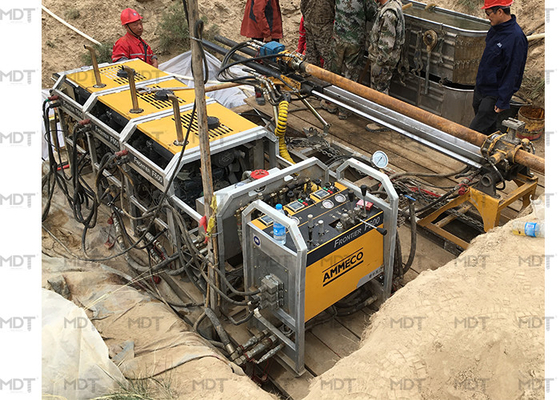 aparejo de taladro de la muestra de la base de la máquina del aparejo hidráulico multipropósito de la profundidad de los 600m