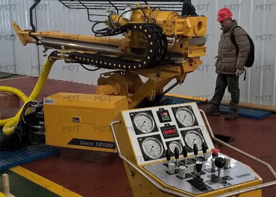 Máquina de perforación de túneles de 1000 metros, plataforma de perforación de diamante subterránea hidráulica