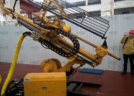 Máquina de perforación de túneles de 1000 metros, plataforma de perforación de diamante subterránea hidráulica