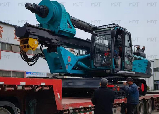 máquina perforadora hidráulica de la viruta de la perforadora de la pila del agujero de 1600m m multiusos