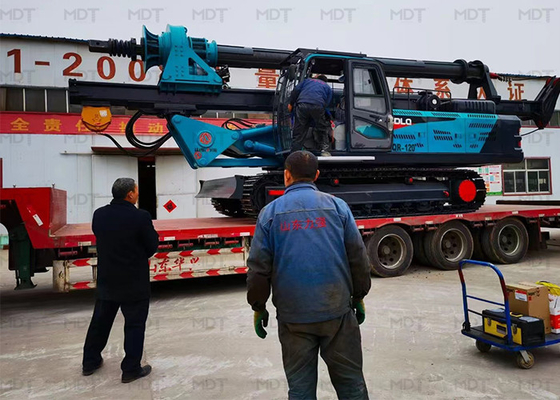 máquina perforadora hidráulica de la viruta de la perforadora de la pila del agujero de 1600m m multiusos