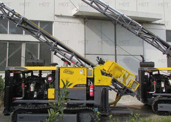 aparejo de Rig Portable Water Well Drilling de la perforación de base de la profundidad 1800rpm del 1250m