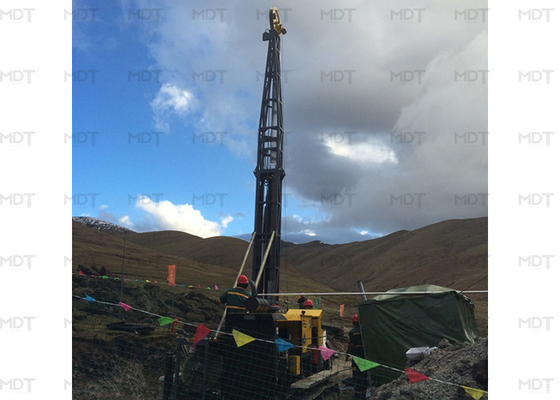 aparejo de Rig Portable Water Well Drilling de la perforación de base de la profundidad 1800rpm del 1250m