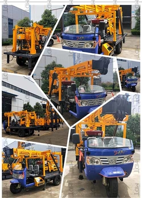 Eje geológico hidráulico que perfora a Rig Portable Borehole Drilling Machine