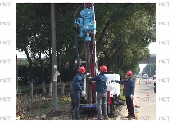50 ancla del metro 55KN que perfora a Rig Rotary Drilling Machine Blue