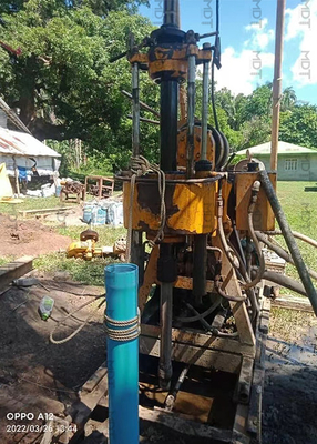 Motor de la perforadora 42KW de la prueba de aceite de la plataforma de perforación del eje de la investigación del suelo