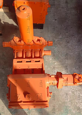 Portátil de tres cilindros de la bomba de lodo de alta presión de los sistemas de bombeo de lodos completamente hidráulicos