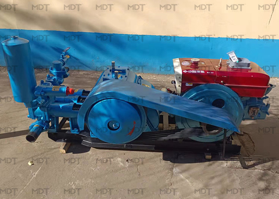 Bomba de lodo de perforación triplex horizontal Bomba de pistón de doble efecto alternativo